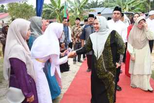 Safari Ramadhan di Kecamatan Talang Muandau, Bupati Kasmarni Sampaikan Kabar Baik untuk Masyarakat