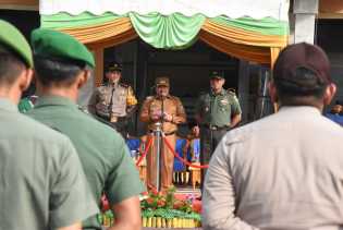 Bupati Harapkan Kades, TNI dan Polri Seperti Segitiga Sama Sisi