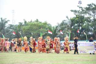 9 Paguyuban Masyarakat di Duri Laksanakan Pawai Budaya