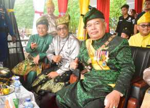Wakil Bupati Bengkalis Hadiri Festival Pacu Jalur 2023