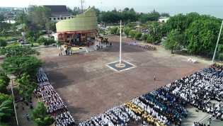 Jadi Pembina Hardiknas, Sekda Sampaikan Pesan Mendikbud