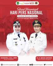 HPN 2024, Bupati Ajak Insan Pers Ciptakan Pemilu Damai dan Demokratis