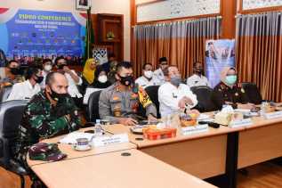 Ikuti Rakor Pilkada Serentak, Plh Bupati Ingatkan Untuk Terapkan Protokol Kesehatan Secara Ketat