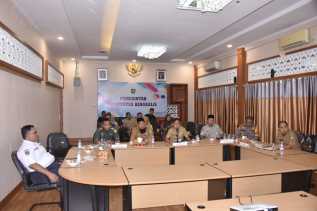 Pemkab Bengkalis Ikuti Zoomeeting Rakor Kesiapsiagaan Pemda Dalam Menghadapi Bencana Banjir