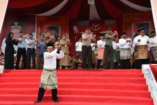Wujud Perangi Narkoba, Polres Bengkalis Gelar Apel Akbar