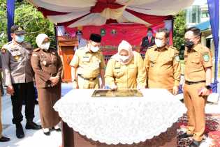 Bupati Bengkalis Resmikan Negative Pressure Room RSUD