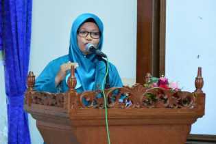 Siti Rahayu Sampaikan Pidato Mengenai Pencegahan Stunting Melalui 10 Program Pokok PKK