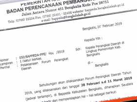 Seluruh Kepala Perangkat Daerah Harus Hadir di Bappeda Kabupaten Bengkalis