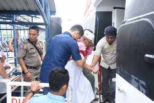 Sekitar Pukul 08.10 WIB Tadi JH Bengkalis Kloter 8 Sudah Tinggalkan Batam