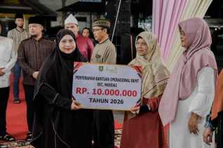 Tabligh Akbar 1 Muharram, Bupati Bengkalis Ajak Masyarakat Bersama Membangun Daerah