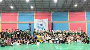 HMTI Polbeng Taja Turnamen Futsal dan Badminton