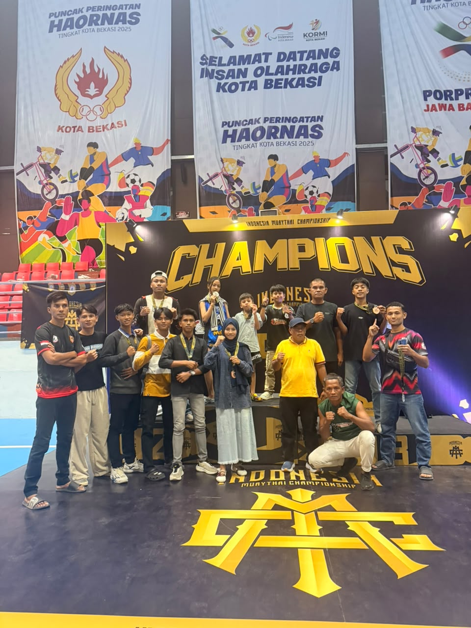 Persembahkan Medali di Kejurnas, Bupati Bengkalis Apresiasi Atlet Muaythai