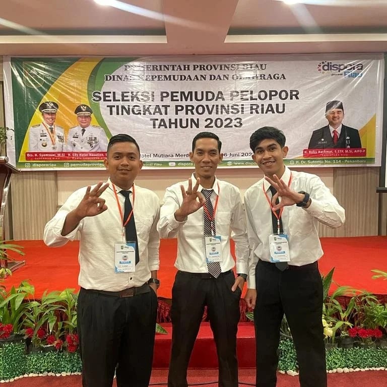 Toreh Prestasi, 3 Pemuda Bengkalis Sandang Pemuda Pelopor Riau 2023
