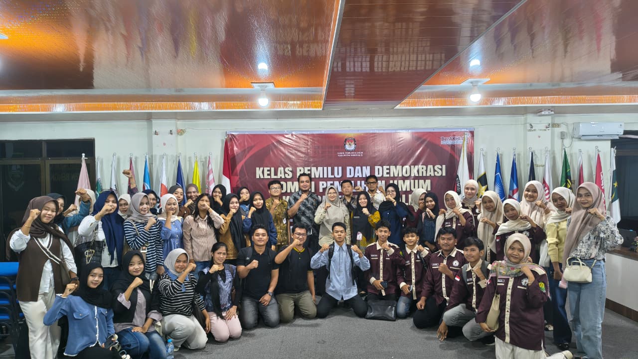 Mahasiswa Politeknik Negeri Bengkalis Ikuti Kelas Pemilu, KPU Dorong Terwujudnya Demokrasi Inklusif
