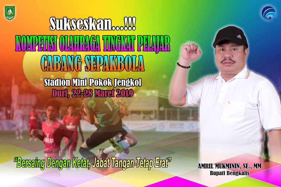 Siang Sabtu, Bupati Amril Mukminin Buka Kompetisi Olahraga di Stadion Pokok Jengkol Duri