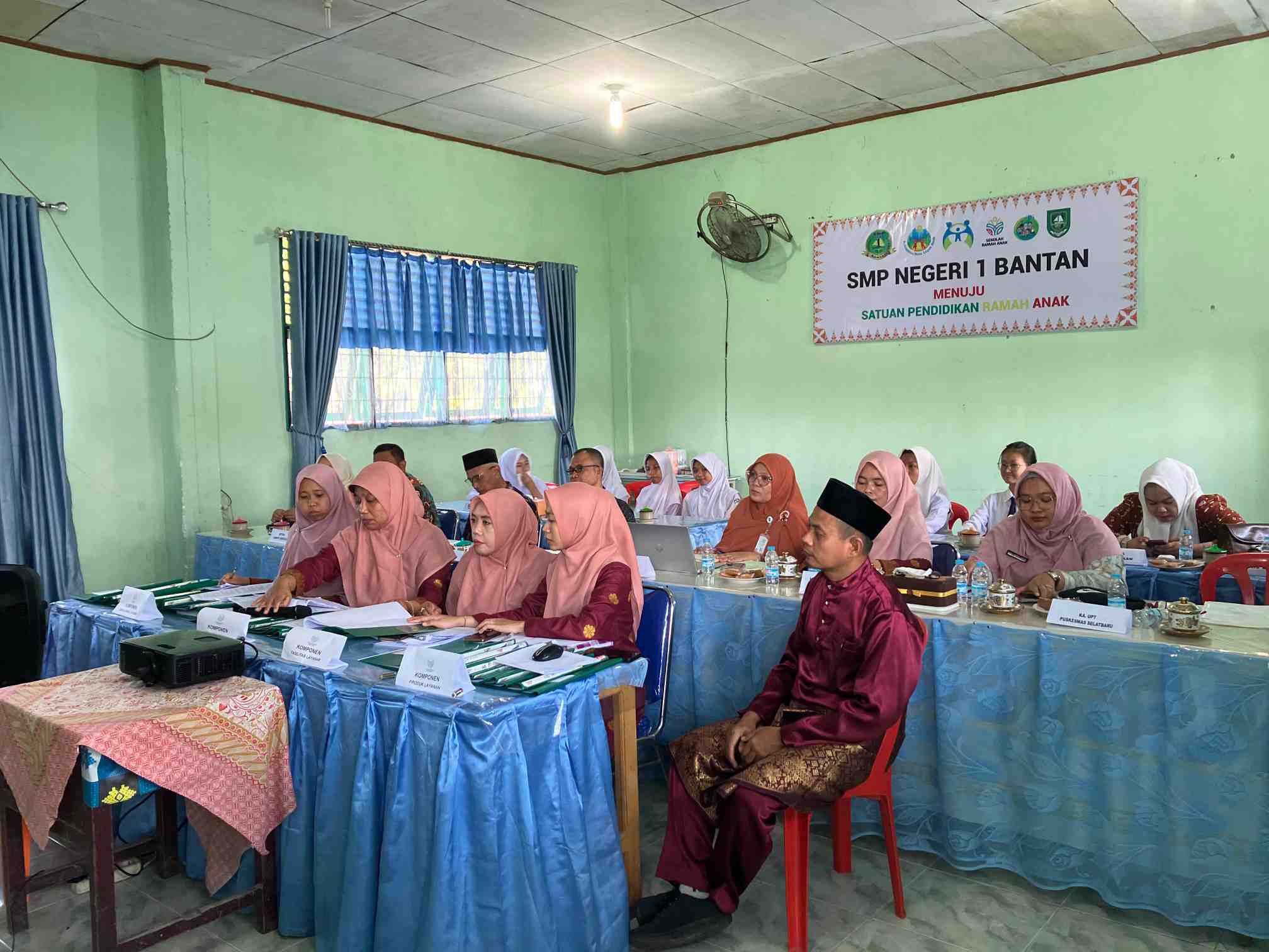 Selamat! SMP Negeri 1 Bantan Jadi Sekolah Pertama di Bengkalis yang Tersertifikasi Sekolah Ramah Anak