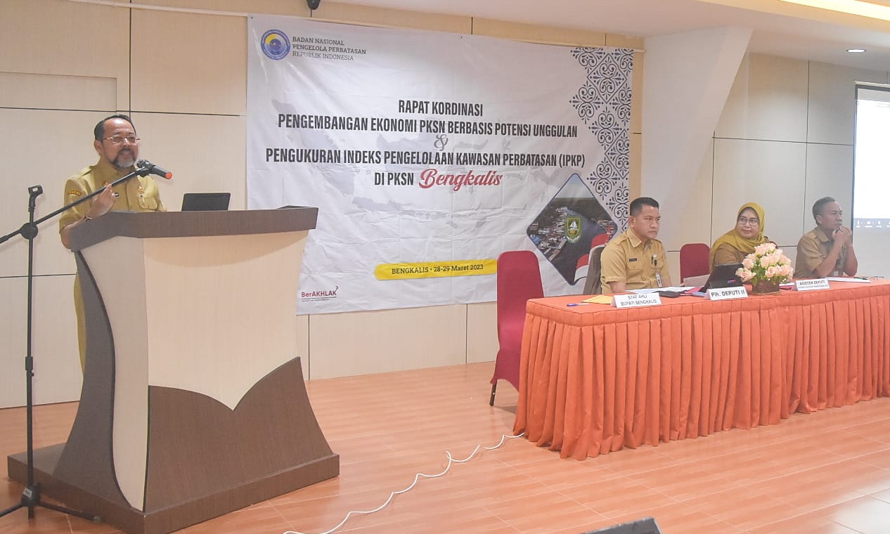 BNPP RI Lakukan Rakor PKSN di Bengkalis, Bupati Harap Sinergi Pembangunan Menguat