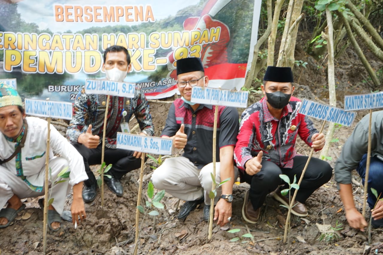 Defitri Akbar Harapkan Penataan Mangrove Sebagai Green Belt di Kabupaten Bengkalis