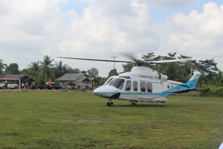  Helikopter Menteri ESDM Batal Mendarat di Pulau Rupat