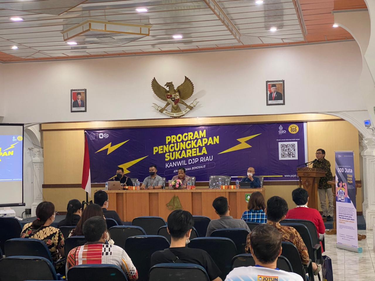 Kanwil DJP Riau Tegaskan Manfaat PPS Lewat Sosialisasi