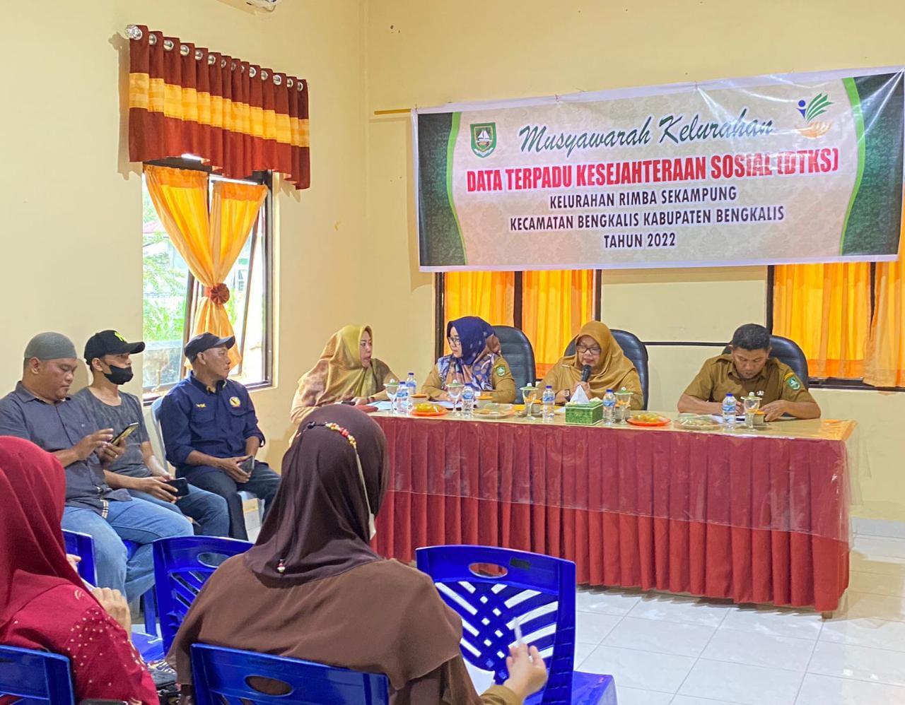 Kelurahan Rimba Sekampung Taja Musyawarah DTKS