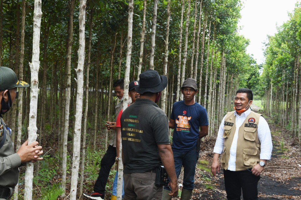 Pj Bupati Bengkalis Kunjungi Pusat Budidaya Geronggang, Jadikan Tempat Ini Sebagai Objek Ekowisata