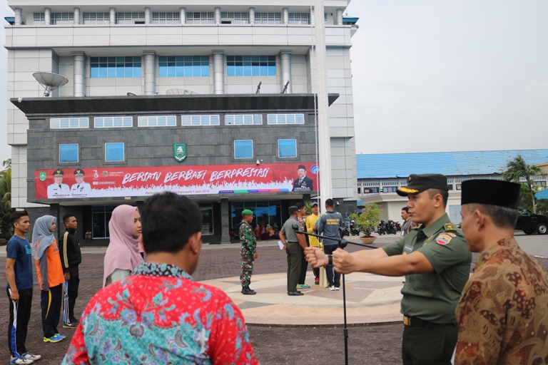  Persiapan Menuju Upacara Peringatan Harlah Pancasila Tahun 2018 Sudah Lebih 90 Persen