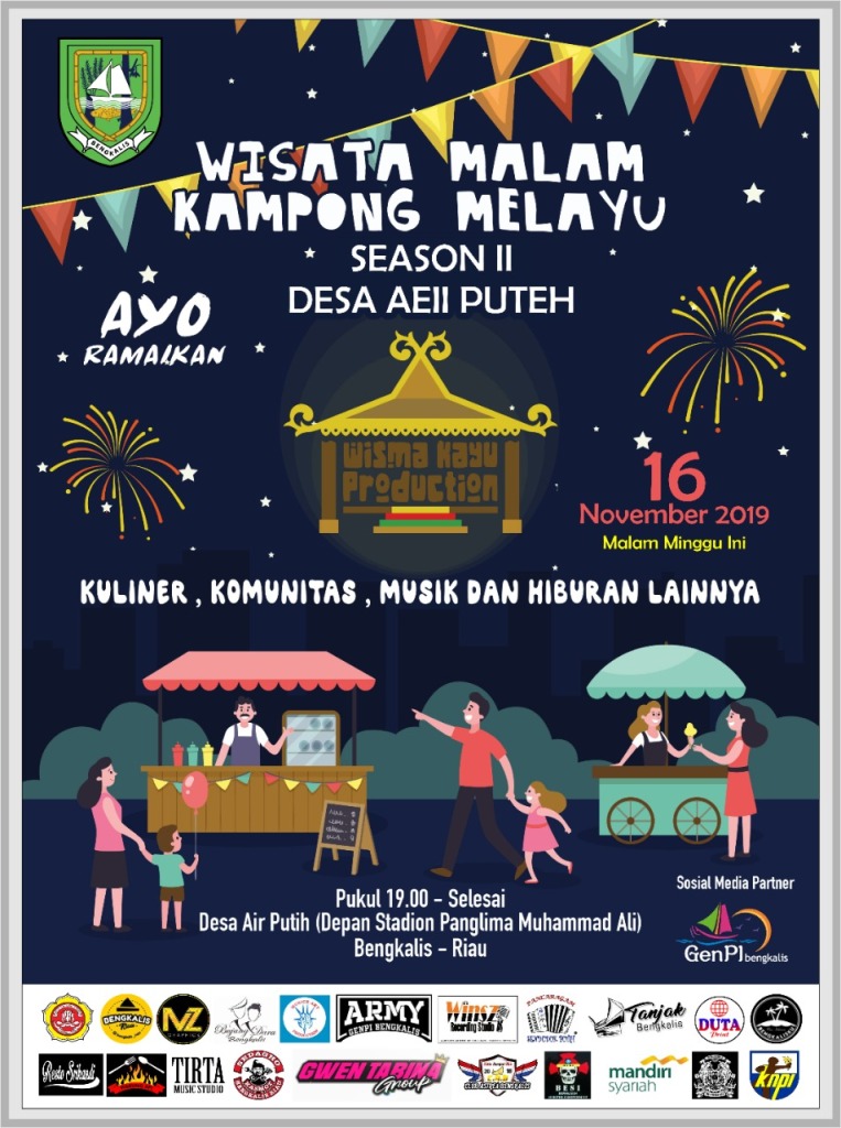 Jom Ramaikan Wisata Malam Kampung Melayu Desa Aei Puteh Season II