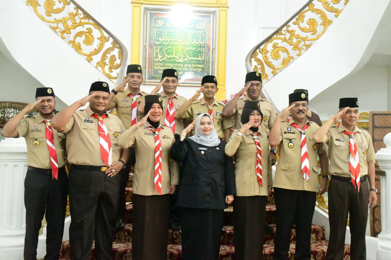 Bupati Kasmarni Terima Audiensi Kwarcab Pramuka Bengkalis, Jadwalkan Pelantikan Pengurus pada 12 Mei Mendatang