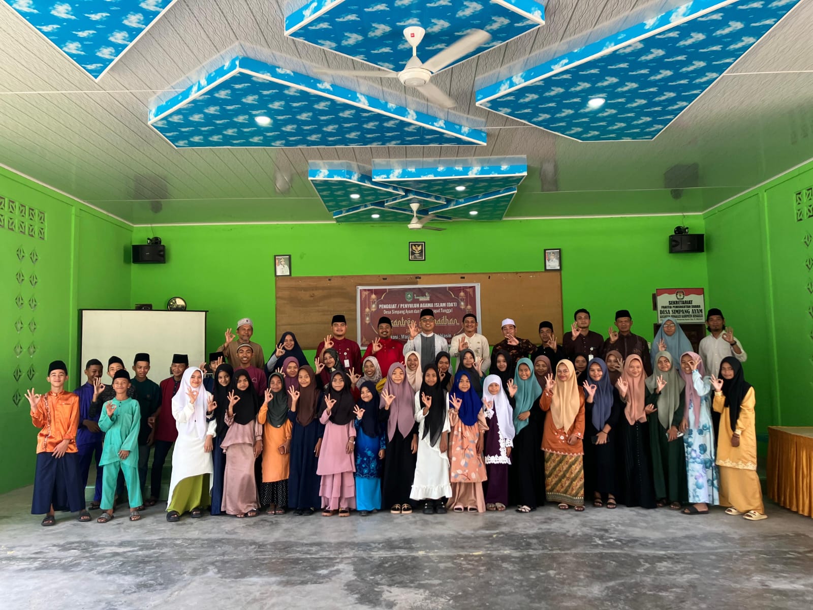 Pesantren Ramadhan Kembali Menyapa Generasi Desa Simpang Ayam dan Desa Prapat Tunggal