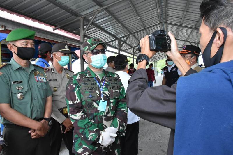 Letkol Inf Lizardo Gumay, “Danramil dan Babinsa Harus Jadi Salah Satu Pilar Pencegahan Covid-19”