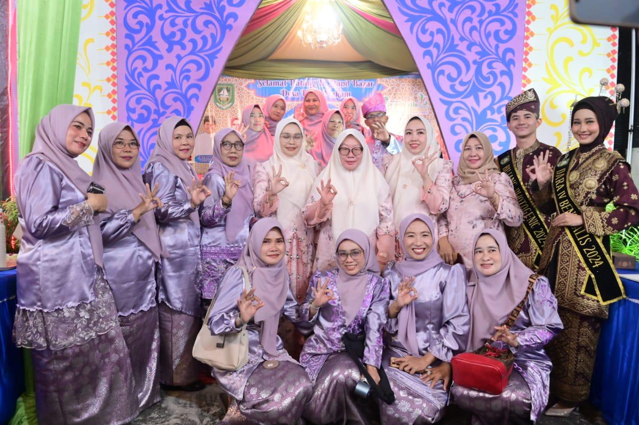 Bazar Meriahkan MTQ Ke-7 Bathin Solapan, Tampilkan Potensi Budaya dan Ekonomi Lokal