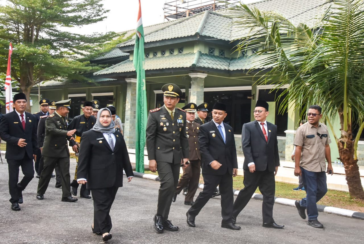Peringatan HUT ke-78 TNI di Kodim Bengkalis, Bupati Kasmarni: Teruslah Menjadi Patriot Tangguh