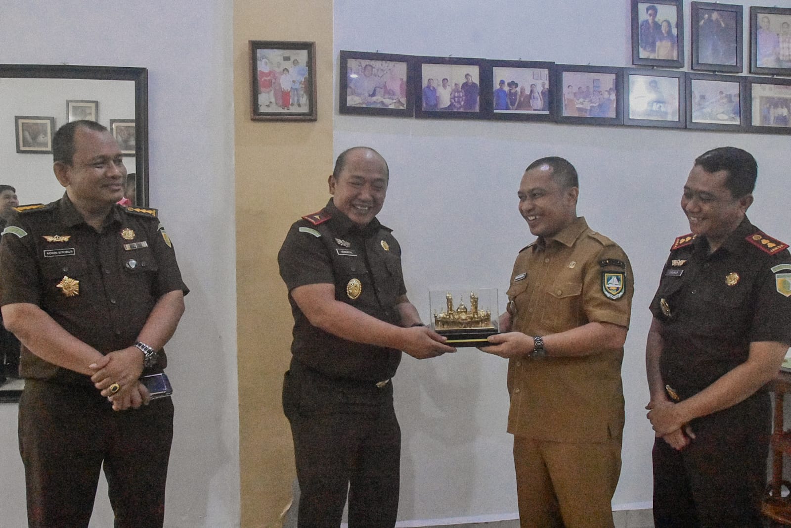 Wabup Bagus Sambut Kunjungan Kerja Wakil Kepala Kajati Riau di Negeri Junjungan 