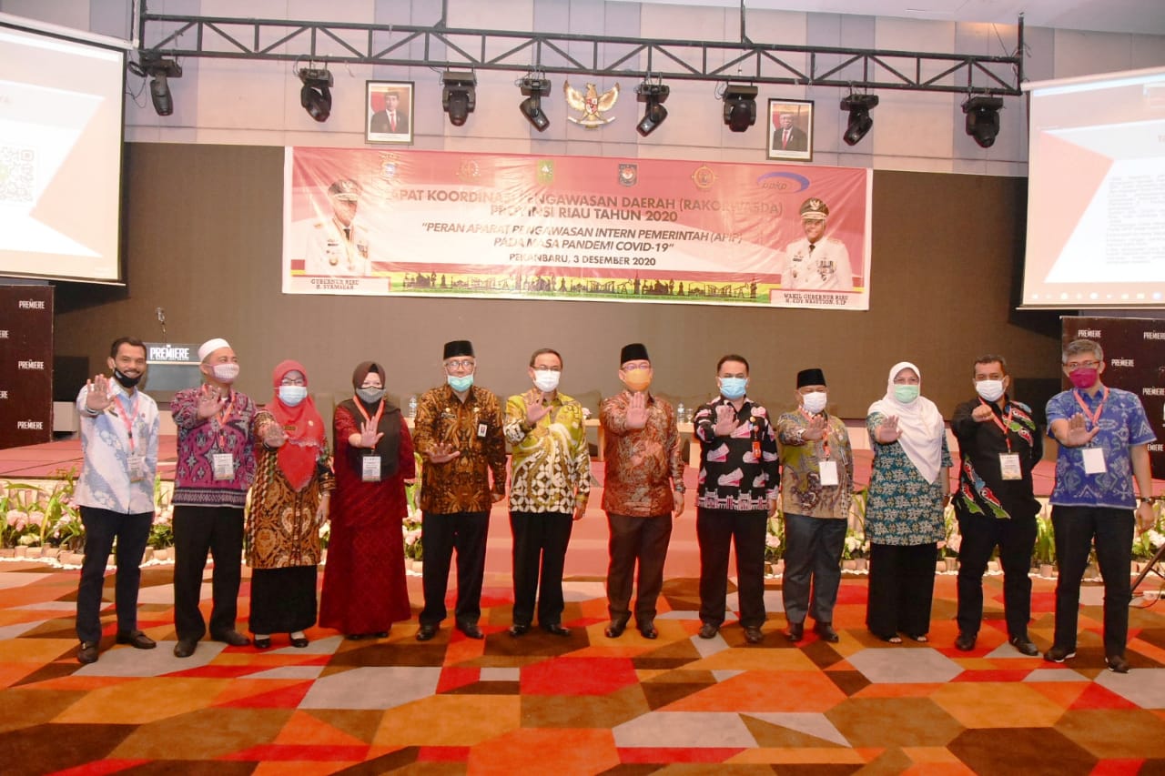 Gubernur Riau Buka Rakorwasda APIP