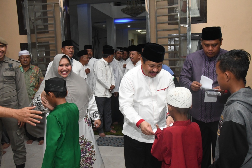 Sambut Ramadhan, Bupati Amril Gelar Syukuran dan Santuni Anak Yatim