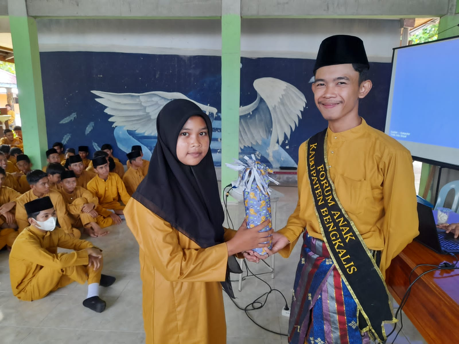 Forum Anak Kabupaten Bengkalis Jalankan Program Inovasi di SMK Negeri 1 Bengkalis