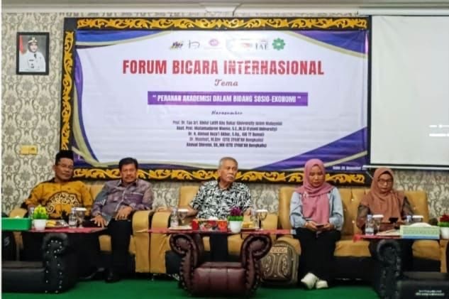 STIE Syariah Selenggarakan Forum Bicara Internasional  Bersama UIM dan University Fathony Thailand