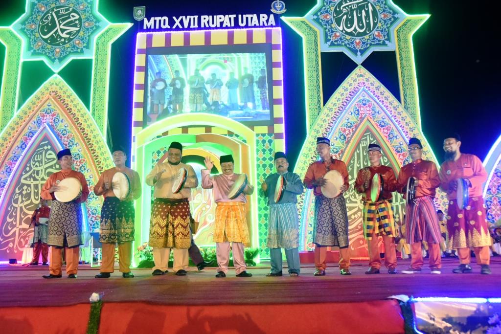 Dibuka Bupati Amril Mukminin, MTQ Tingkat Kecamatan Rupat Utara Resmi dimulai