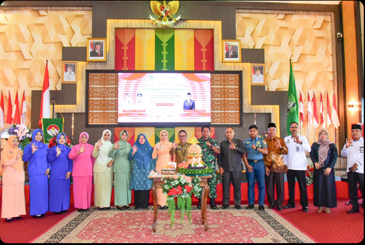 HUT Ke-26 DWP Kabupaten Bengkalis, Pesan Bupati Kasmarni “Terus Berinovasi dan Berkontribusi Nyata”