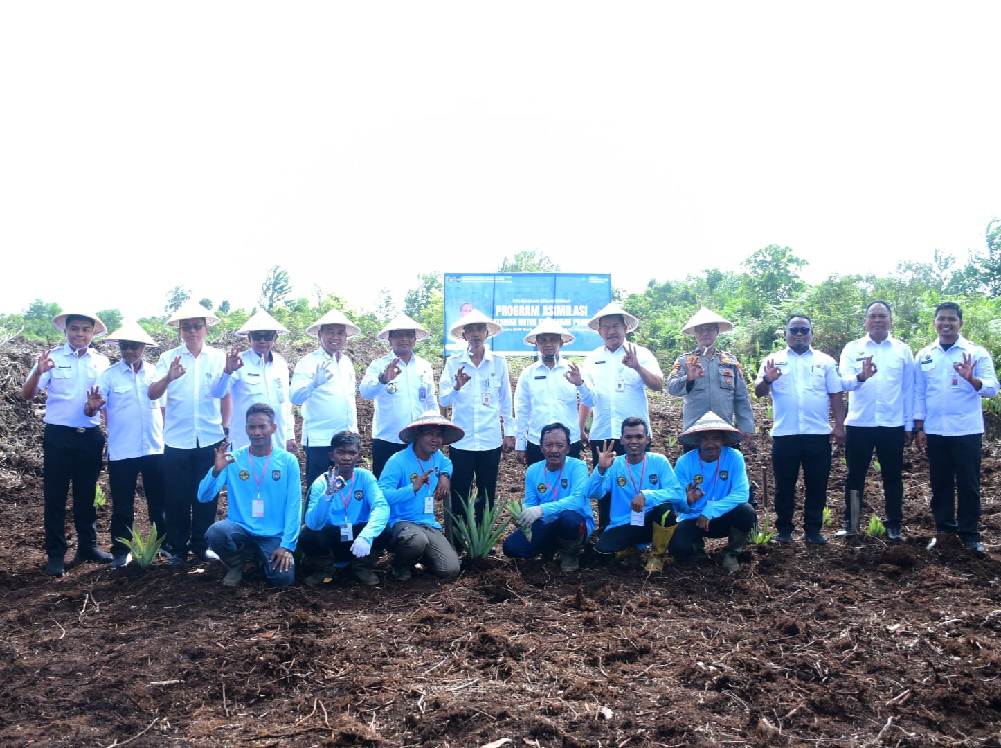 Lapas Bengkalis Kolaborasi dengan Pemkab Wujudkan Ketahanan Pangan Lewat Program Asimilasi Pertanian