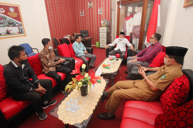 Wakil Direktur II Polbeng Silaturrahmi ke LAMR Kabupaten Bengkalis