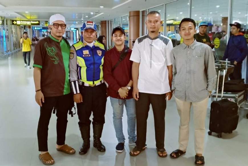 Ustadz H Zacky Mirza dan Syakir Daulay Sudah Tiba di Pekanbaru
