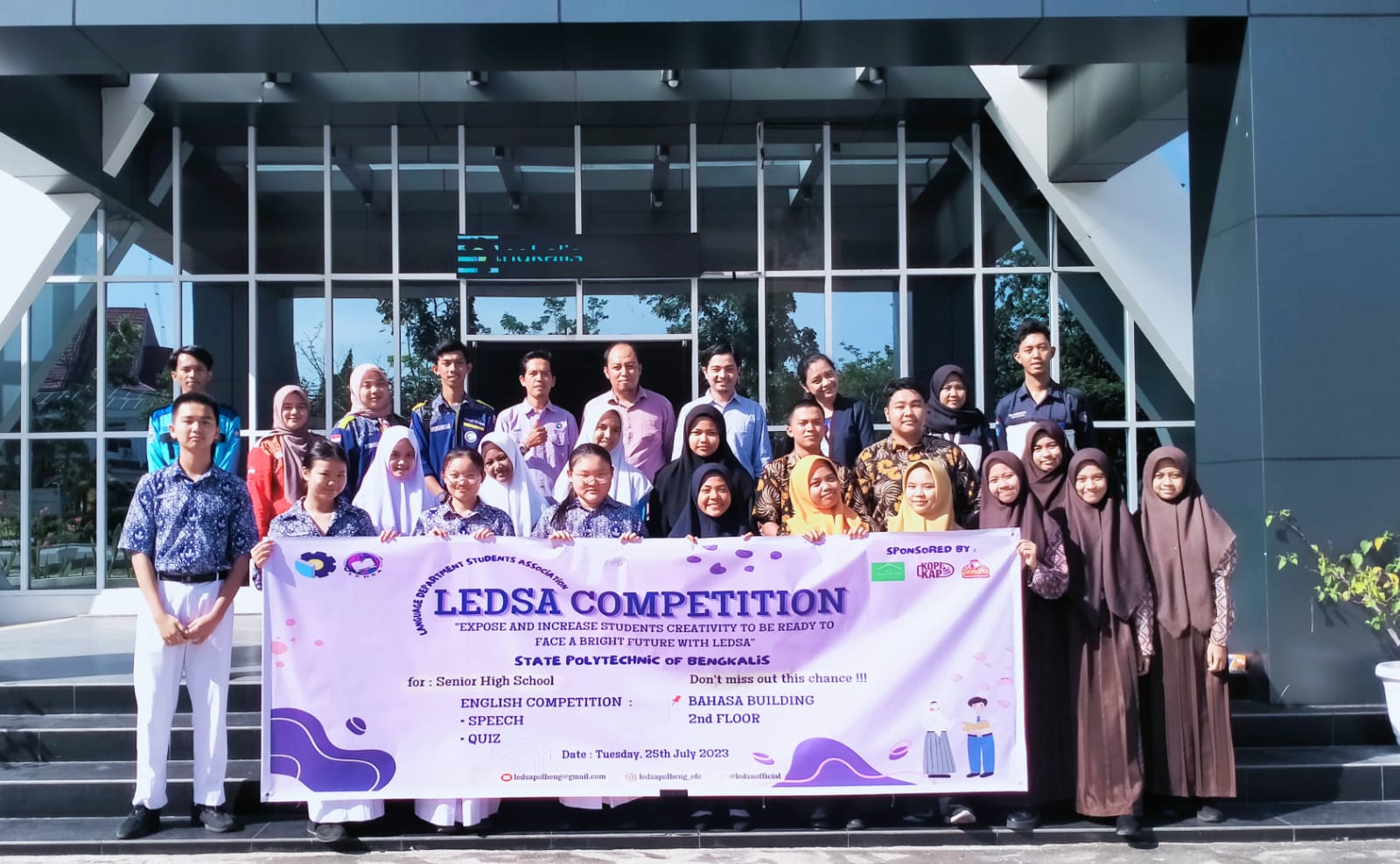 Himpunan Mahasiswa Jurusan Bahasa Inggris Politeknik Negeri Bengkalis, Gelar LEDSA Competitios