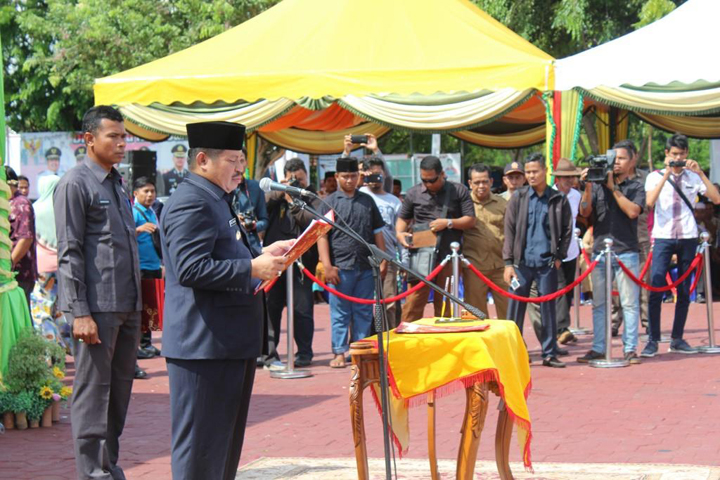 Bupati Bengkalis Lantik 39 Kepala Desa Kecamatan Bengkalis dan Bantan