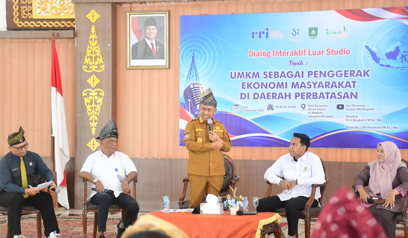 UMKM Jadi Bantalan Ekonomi Perbatasan, Pemkab Bengkalis Dorong Reaktivasi Perdagangan Lintas Batas Sesuai Regulasi