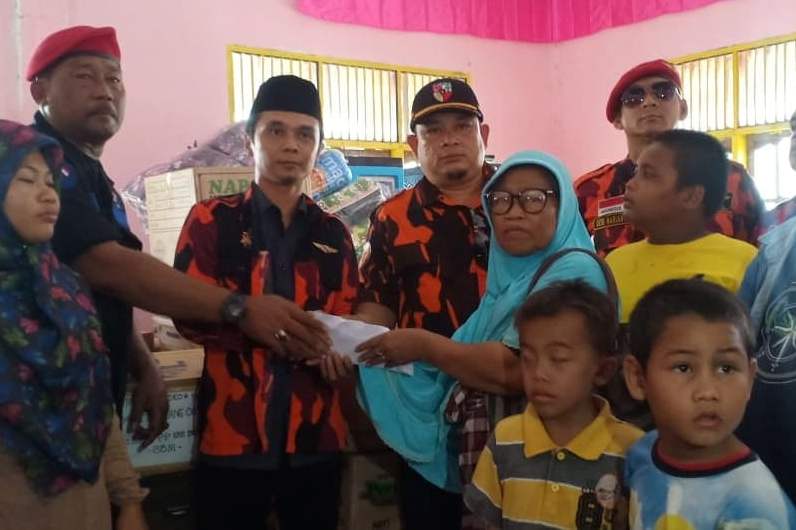 Wujud Kepedulian,  MPC PP Kabupaten Bengkalis Serahkan Bantuan ke Panti Asuhan Sayang Omak