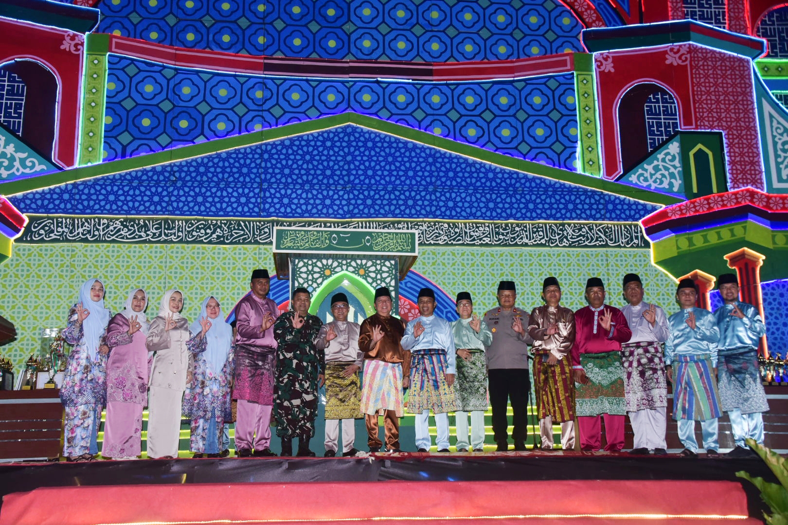 MTQ ke-50 tingkat Kab. Bengkalis Resmi Ditutup Bupati Bengkalis, Kec. Bengkalis Dinobatkan Juara Umum