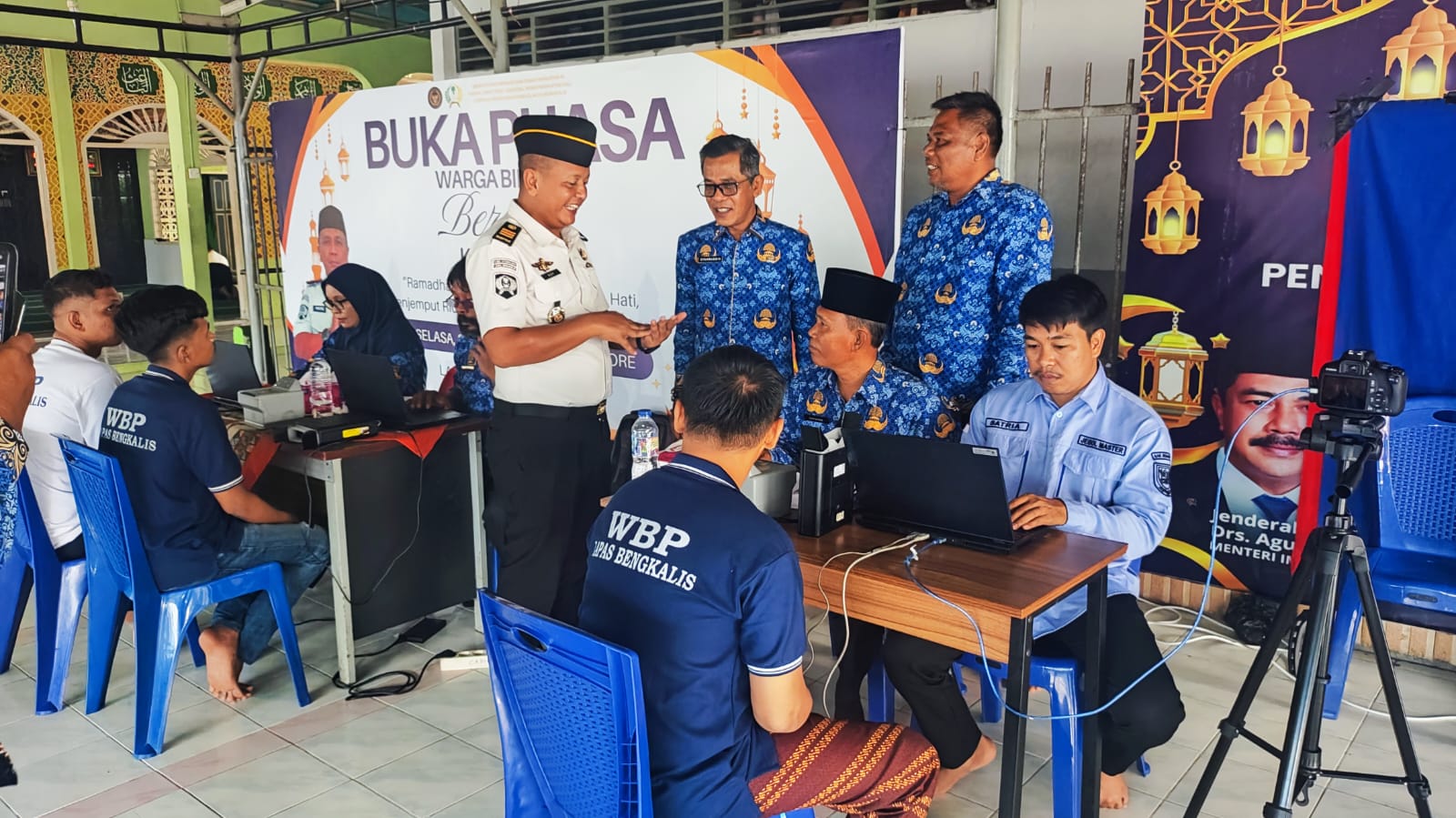 Disdukcapil Bengkalis Gelar Perekaman Data Kependudukan dan Pemasangan Nik Narapidana Di Lapas Kelas II A Bengkalis