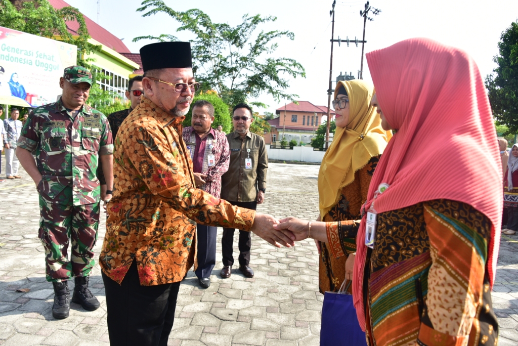 Plh. Bupati Bengkalis H Bustami HY, “Jangan Takut atau Malu Periksakan Diri”